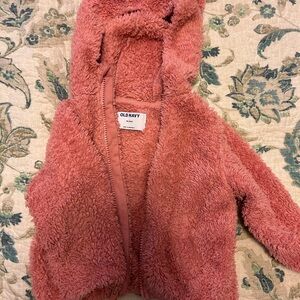 Old Navy Kids Coral Fleece Jacket